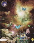 Butterfly collage by Jane Green